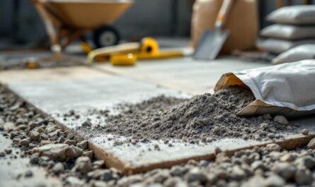 combien de sac de béton tout prêt pour 1m2